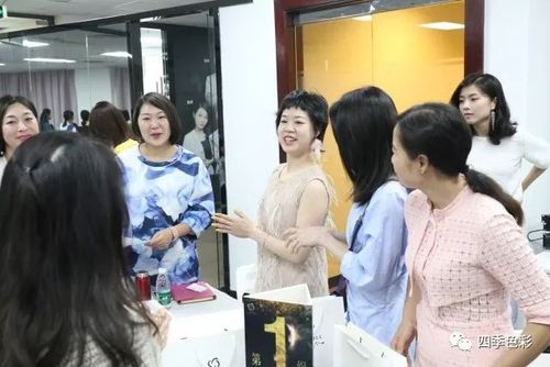 四季色彩学员导师沟通交流 四季色彩学员导师沟通交流